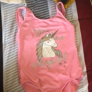 Unicorn bathing suit